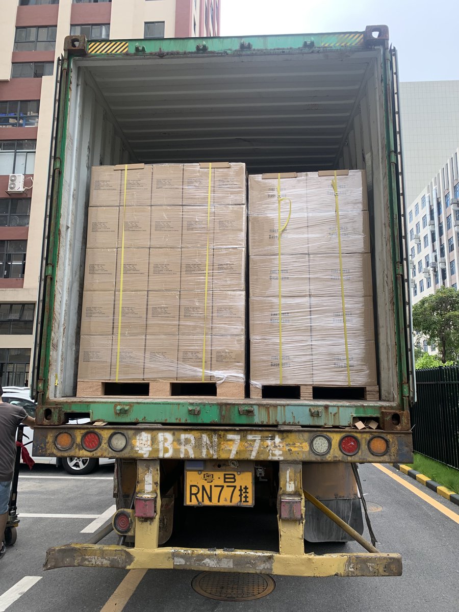 BangWeeGames's tweet photo. Share today's shipment, a container of games is being shipped to the destination,  enjoy the game to the fullest!! Fire Tower by @RunawayParade . #FireTower #boardgame https://t.co/UjUa40UT89