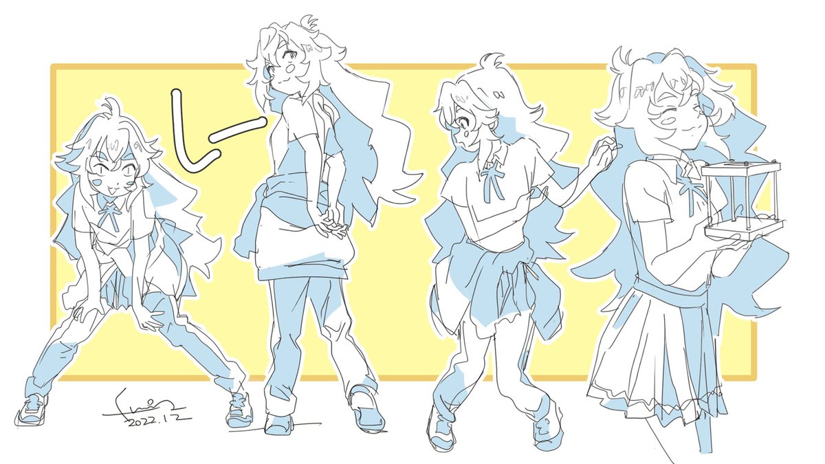 しーはいっぱい描いた 