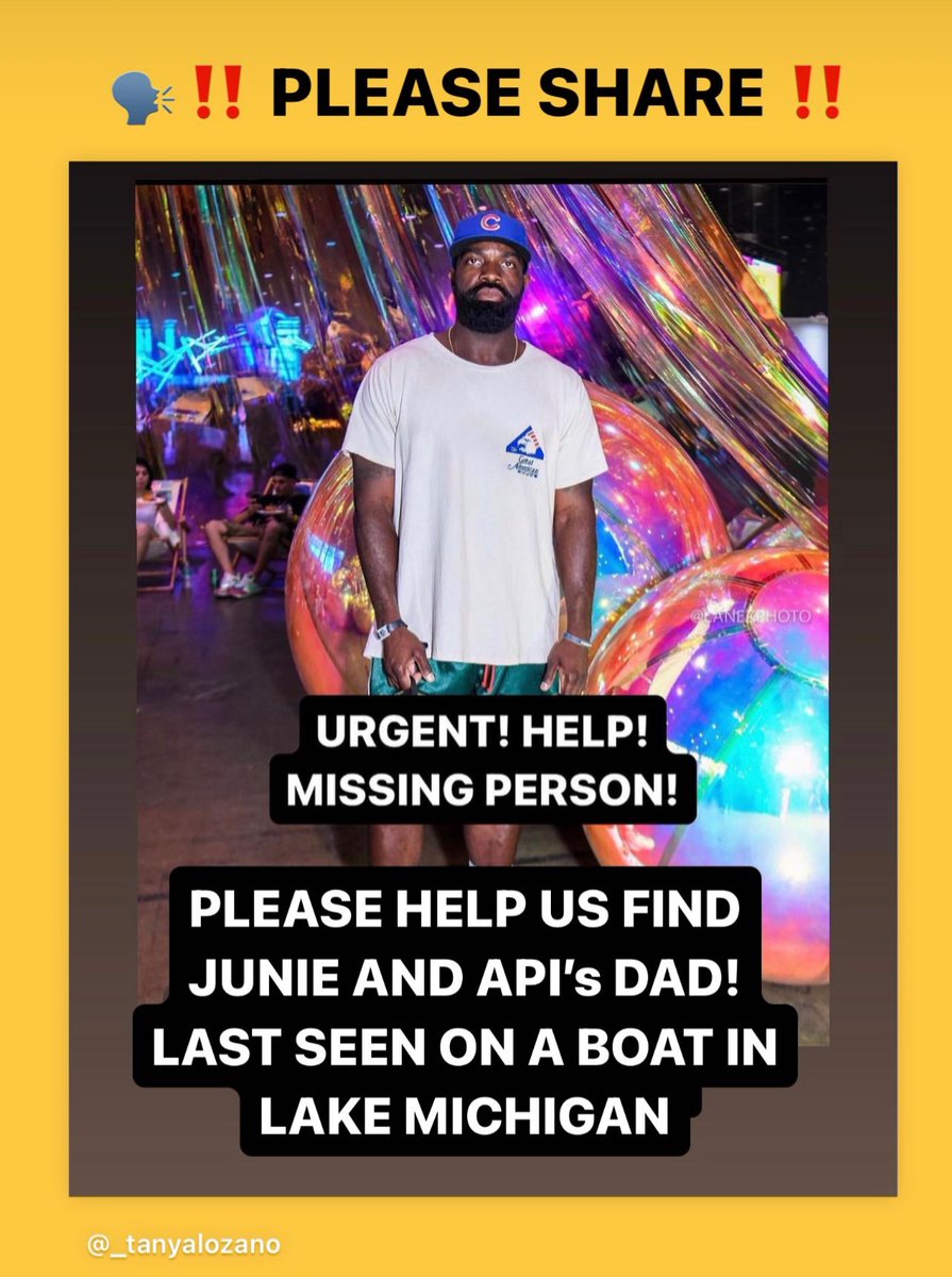 SeobiaRivers's tweet photo. 🗣️CHICAGO MISSING PERSON!!! PLEASE SHARE!!!‼️ If you know anything about his (Bryan Jackson) whereabouts, please contact @_tanyalozano on instagram!!! 

#chicago #missingPerson https://t.co/JsFGWFsdVM