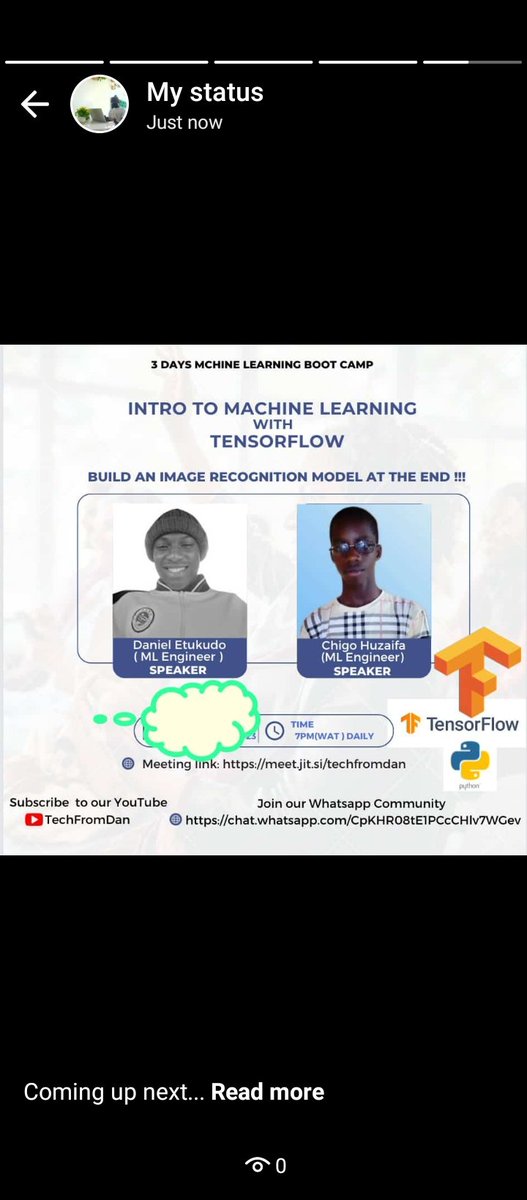 Coming up next

Guys I want you guys to be present in this session the numbers is encouraging ... I'll chose a good date and release it soon