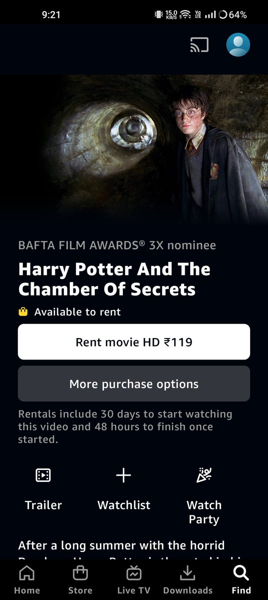 2023 -
Me- 2 saal phle Harry Potter dekhe the aj fir se dekhte h
<a href="/PrimeVideoIN/">prime video IN</a>(PV) - paisa do
Me- ha to subscription h na
PV - nahi, iske alag se lagenge
2025 - 
Me- primevideo open q nahi ho raha
PV - paisa do
Me - subscription h to
PV - wo sab hm nahi jante iske alag se lgaenge