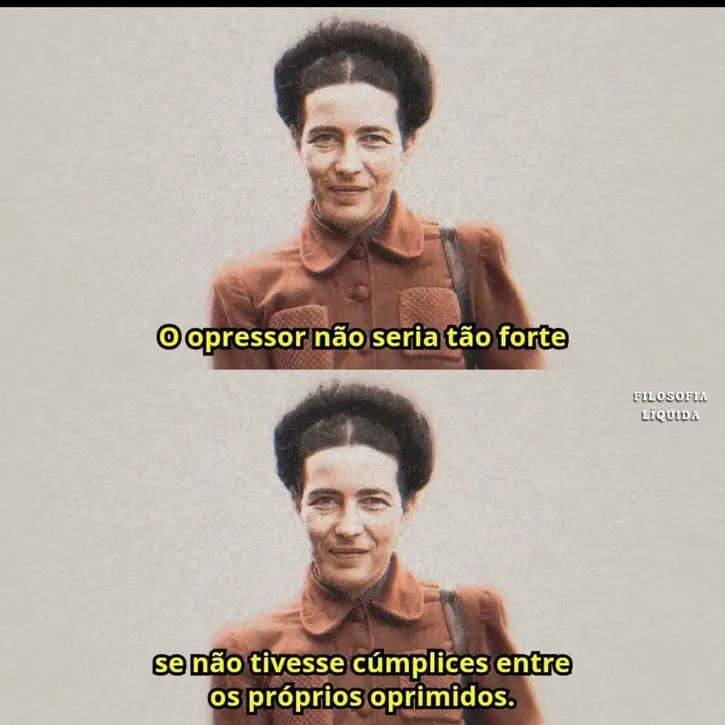 A Simone já alertava...