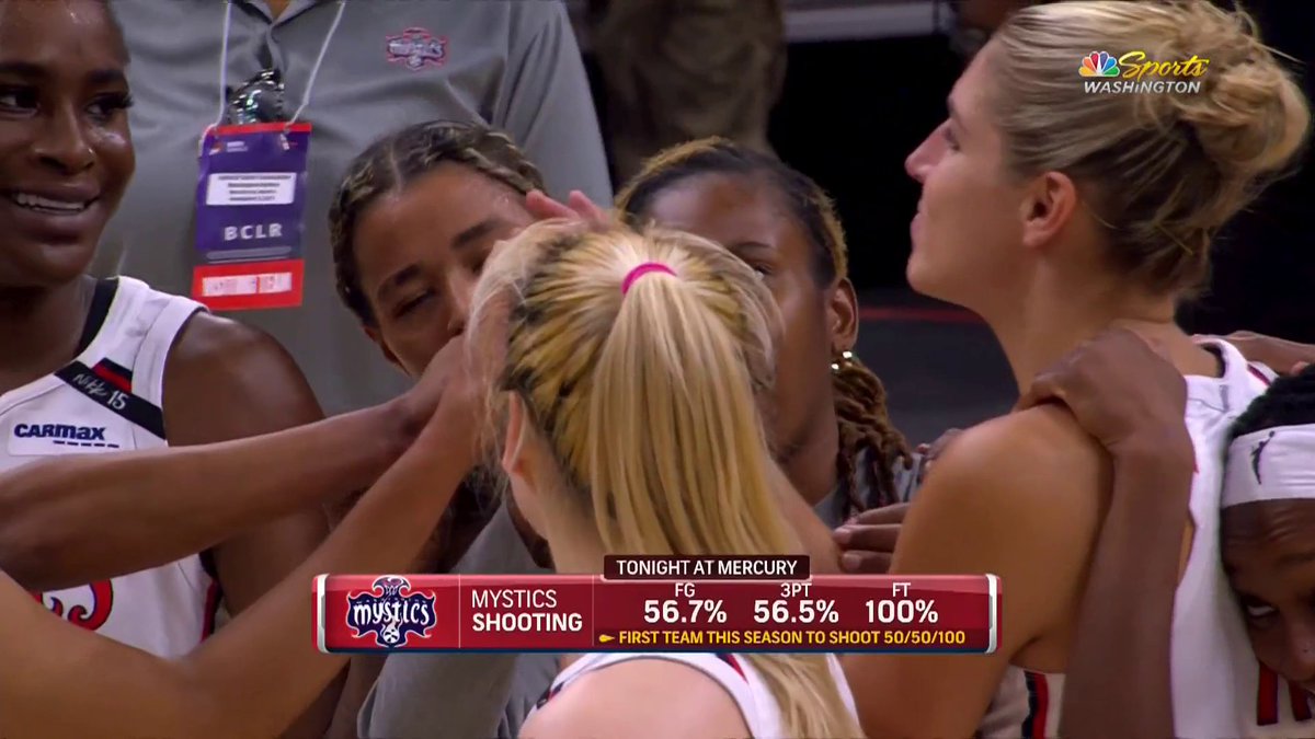 How about that for a stat line from your @WashMystics 🤯 #BallOnOurTerms