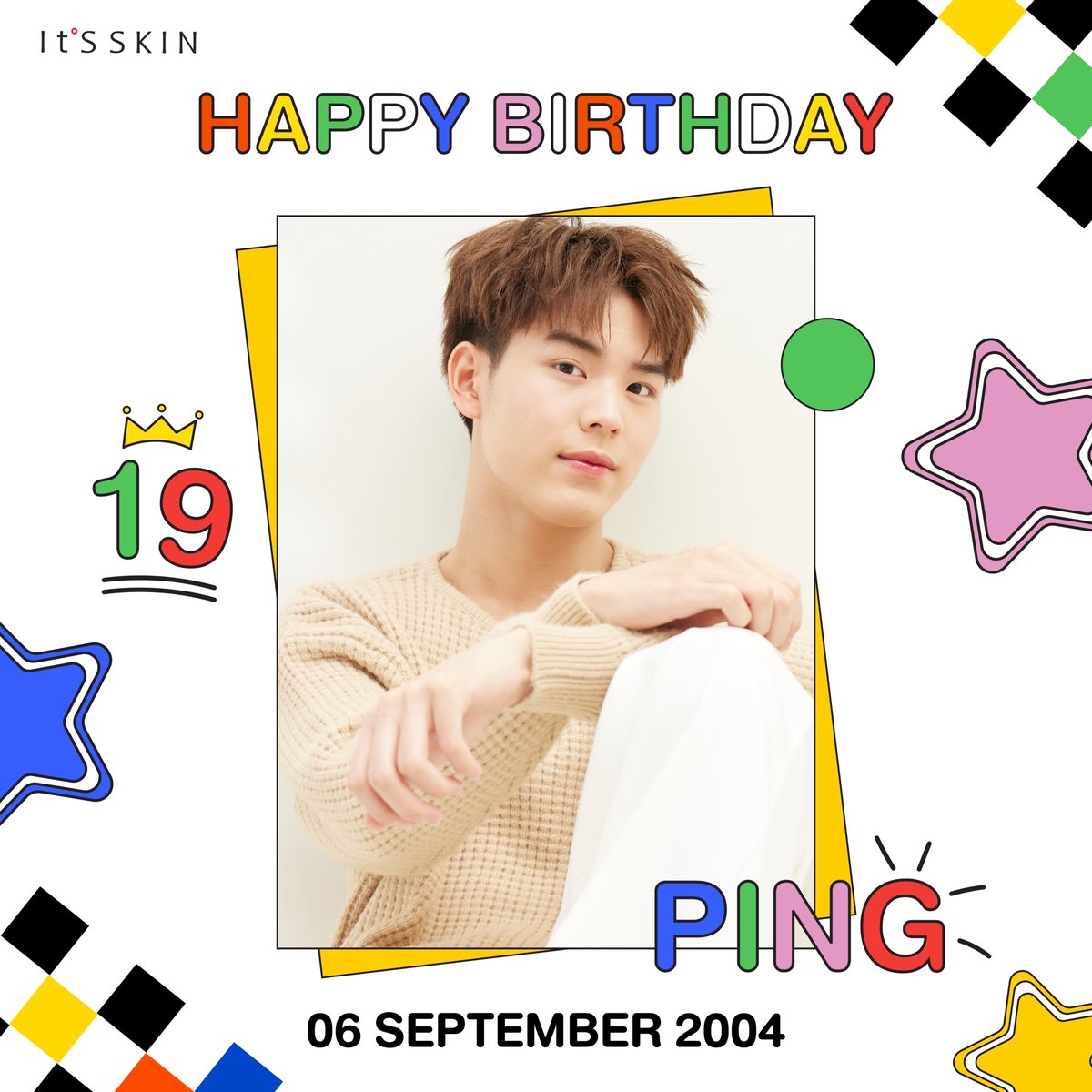 06 SEPTEMBER 2004💕
HAPPY PING DAY🎂
HAPPY BIRTHDAY PING KRITTANUN🥳 

#HappyKrittanunDay 
#MeenPing #Pingkrittanun #TaLingPing