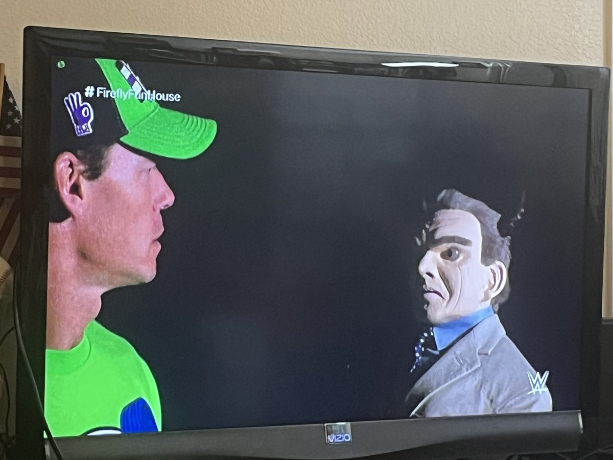 cardboardicons's tweet image. Watching the #FireflyFunHouse from WrestleMania 36.  Been a while since I’ve seen it.