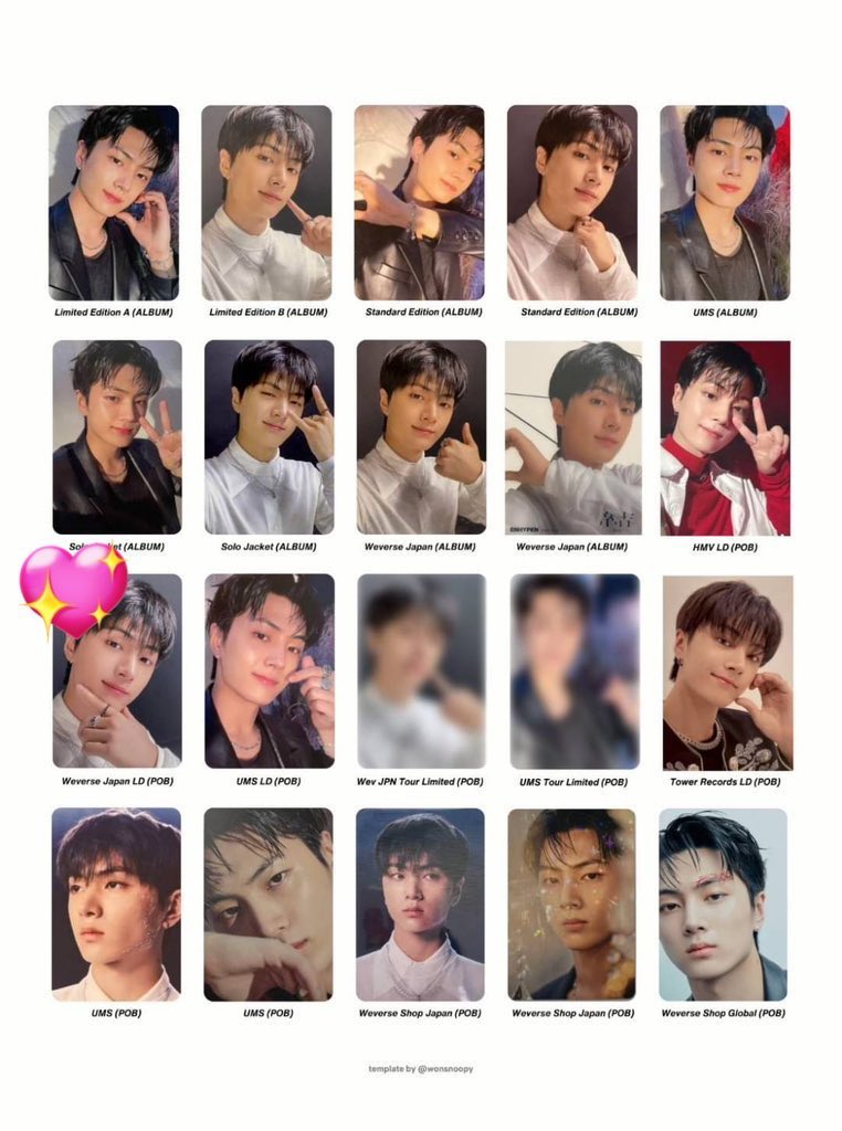 124_pinaaa's tweet photo. ENHYPEN 結 トレカ交換

求)weverse ラキドロ ジェイ JAY

譲）画像全てのトレカで検討します

条件合う方リプかdmお願い致します🙇‍♂️

#ENHYPENトレカ交換 #ENHYPEN交換 https://t.co/x4qJpLDLxl