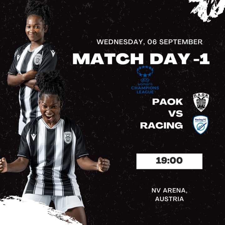 akida_14's tweet photo. MATCH DAY

Link for the match>>>https://t.co/fZkDXMfE6B

#Akida_14
#UWCL 
#WomenFootball https://t.co/uE12DFOJYa