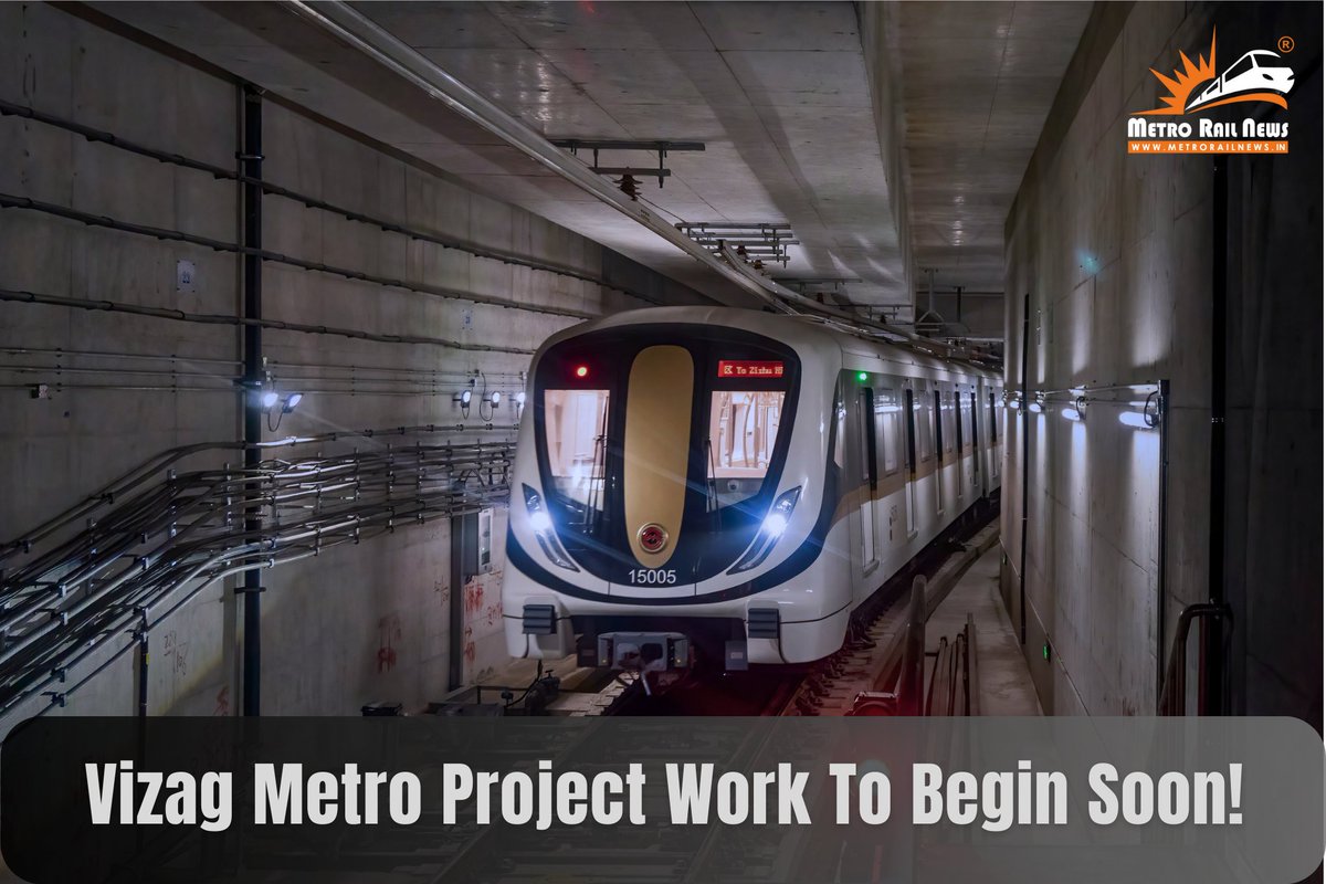 #Visakhapatnam is set to transform #urban #transportation with an advanced #metro #rail project.
#DPR has been Submitted for #VizagMetro Rail to the State government, confirmed Shri U.J.M. Rao, the M.D. of #APMR.

Read more: shorturl.at/BPQSV
#urbanmobility #india