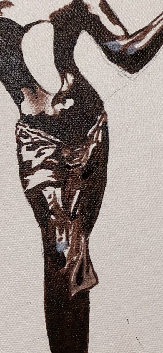 in_trusive_thot's tweet photo. painted a picture of dali's surrealist angel sculpture for my dad :) https://t.co/tIQmAIgbYV