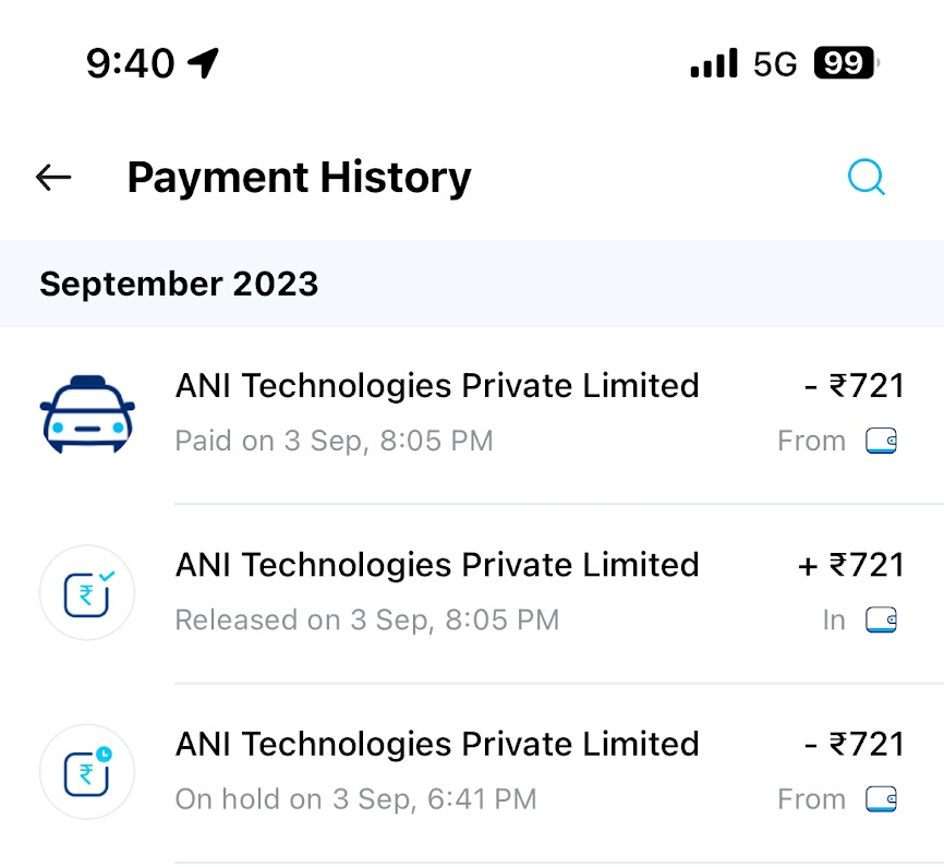 peterarockiaraj's tweet photo. @Paytm @Paytmcare @ola_supports 

Needs to be resolved. we've made payment through ola and as the driver informed was not received again paid by UPI. Shared the scrshots. Payment to the driver stopped by ola for the trip,The amount needs to be refunded.

https://t.co/NKvHzmfVQ1 https://t.co/j9Jn96ujSR