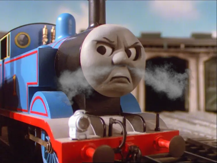 What if the engines could snort steam when they’re angry like a bull or something