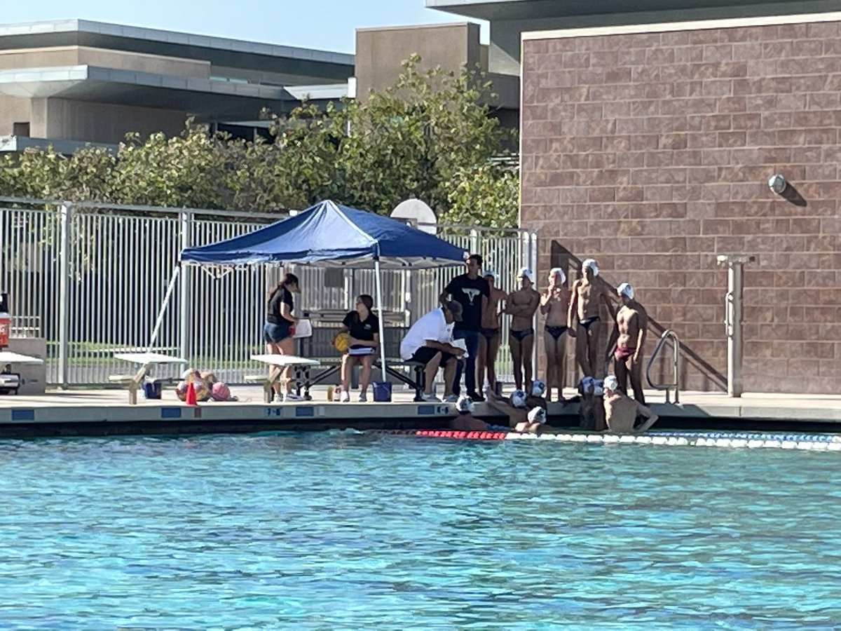 The Blackhawks played Shadow Hills HS today and they won!! 🙌🏽🤽🏽‍♂️🖤💛 The team played well!! 👍🏽 Now they get ready for a home game tomorrow!! ☺️ I love making these memories!! ❤️ #ourcharliepiccolo #cvhsblackhawkswaterpolo #funtimes #goblackhawks