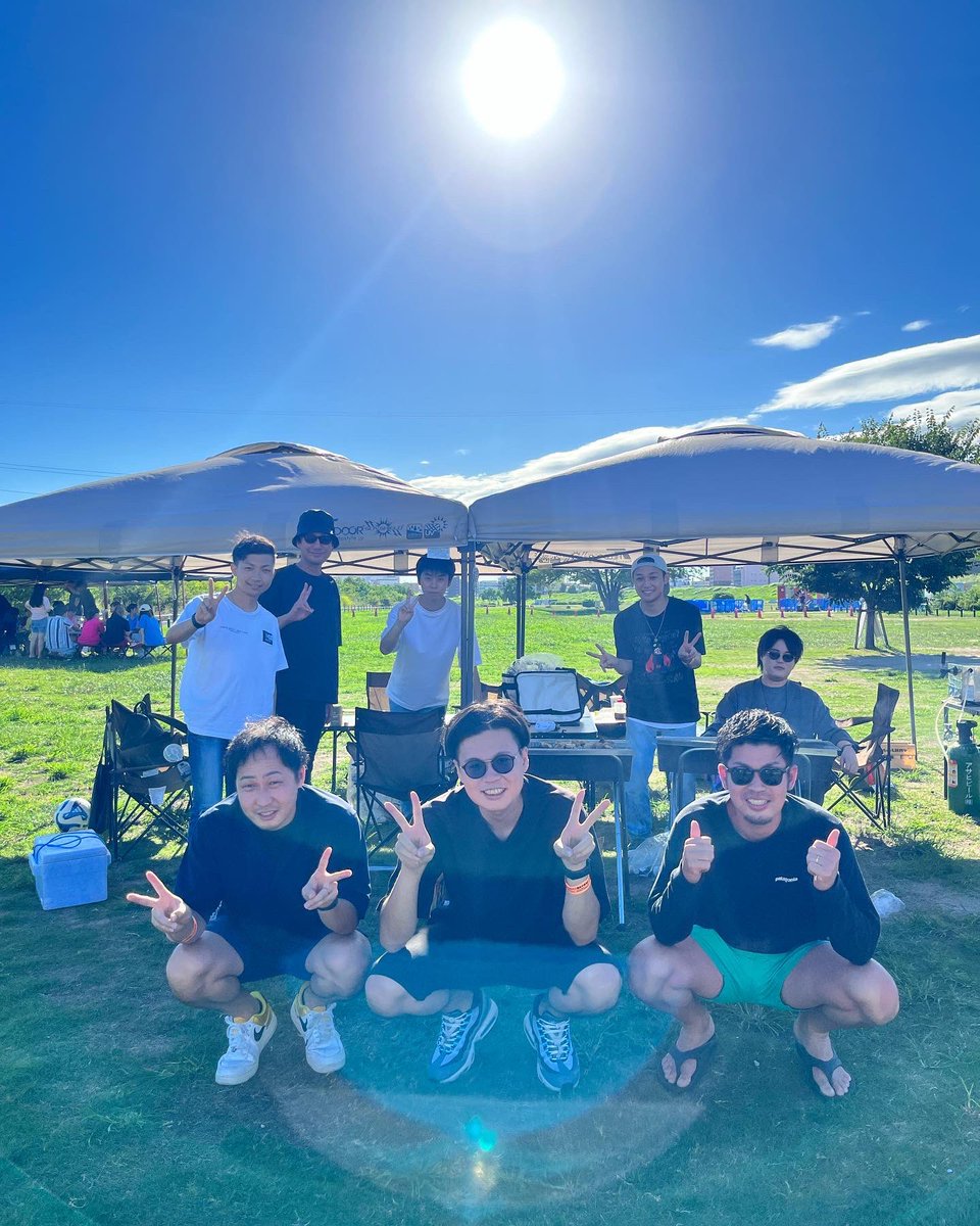 bbq_sorte's tweet photo. こんにちは！
バーベキューソルテです‼️
昨日の淀川河川公園🥰雨降る？とちょっとドキドキしましたが風の気持ちいいBBQ日和でしたね🥰
ベストショットありがとうございました🤩✨
#bbqsorte#バーベキューソルテ #西中島南方 #手ぶらでbbq #手ぶらでバーベキュー #大阪市　#十三 #豊中市 #吹田市 https://t.co/ESCccTSuU4