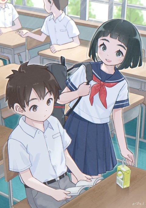 #私の作品知ってもらえたら幸せの極み 同じクラスの気になる男子と 