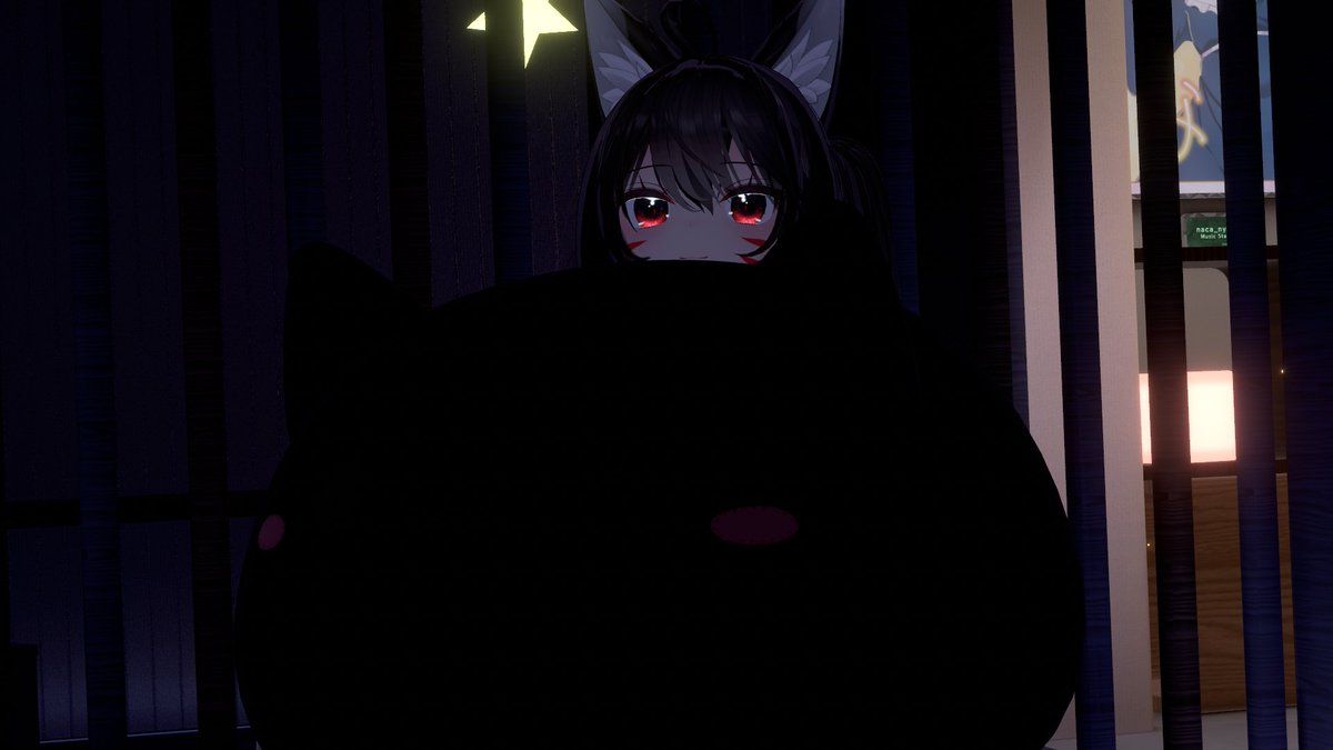 I found a big minou! Goodnight!