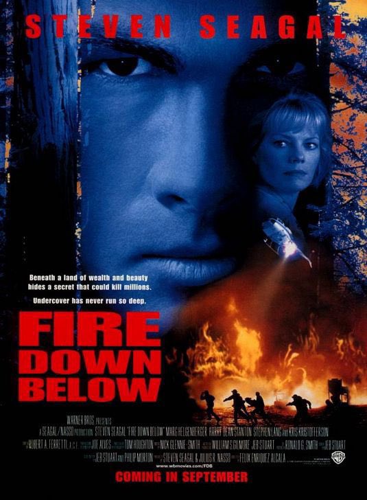 FilmNewsNos's tweet photo. 🎬MOVIE HISTORY: 26 years ago today, September 5, 1997, the movie ‘Fire Down Below’ opened in theaters!
#StevenSeagal #MargHelgenberger #HarryDeanStanton #StephenLang #BradHunt #LevonHelm #KrisKristofferson #MarkCollie #FelixEnriquezAlcala https://t.co/fwkHajnNAQ