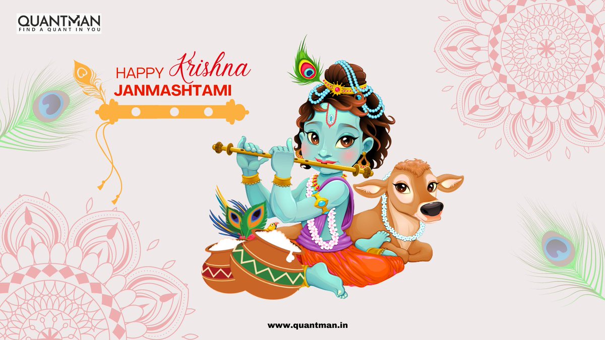 quantman1's tweet photo. Happy Krishna Janmashtami !! May lord Krishna bless you and your family with peace and happiness...
.
.
#sharemarket #algotrading #trading #AutomateTrading #stockmarketindia #FullyAutomatedSystem #optionstrading #krishnajanmashtami #gokulashtami https://t.co/XszoOVCygR