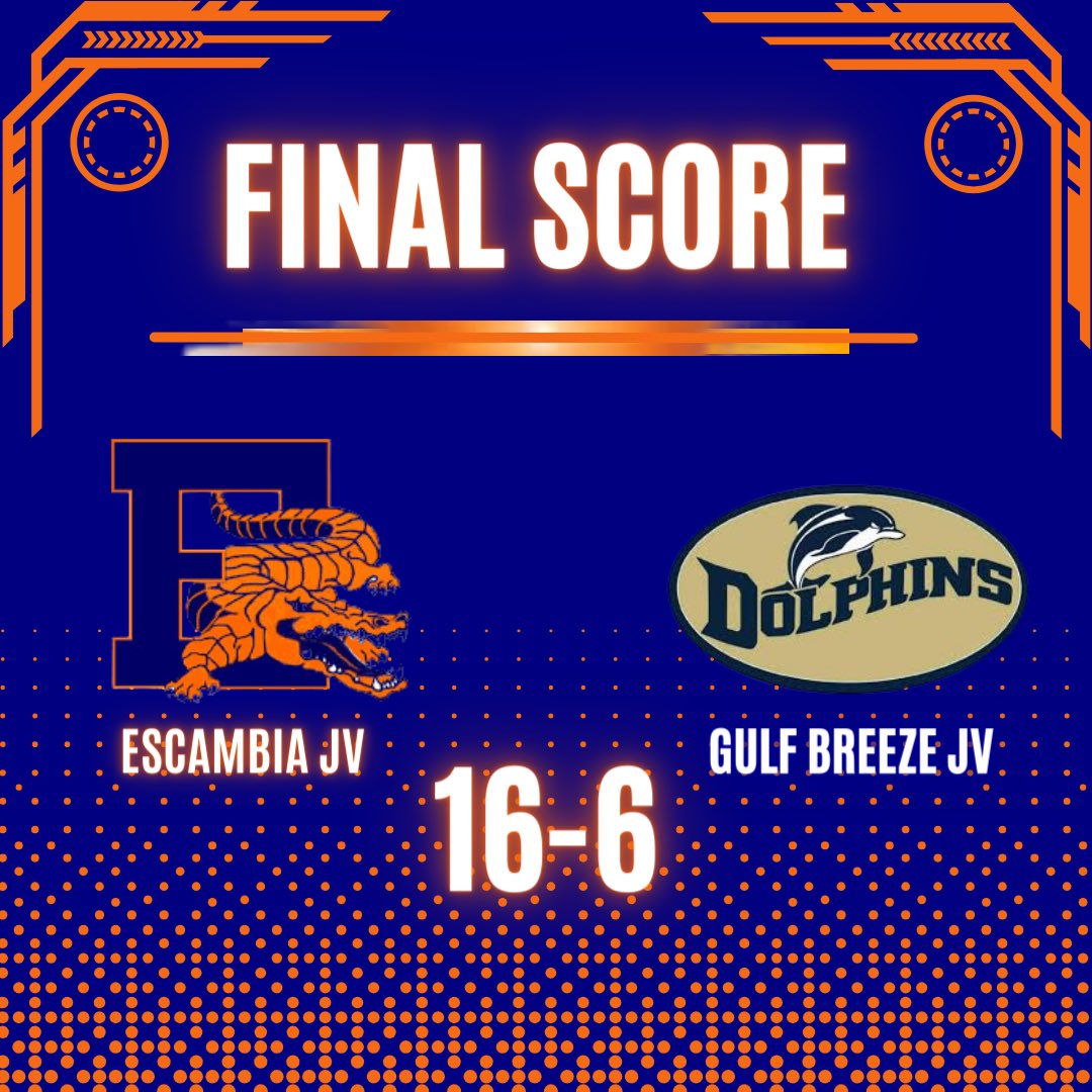 Congratulations Gator JV Football