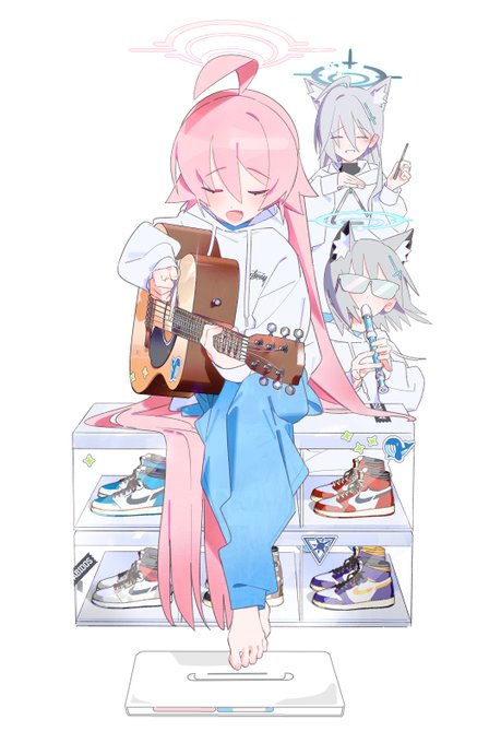 「closed eyes shoes removed」 illustration images(Latest)