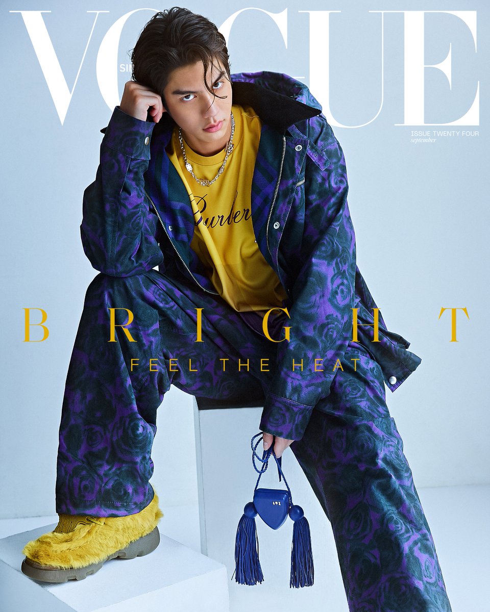 .#BrightVachirawit, @voguesingapore’s one of two digital cover stars for our September ‘Feel The Heat’ issue, reflects on his current success and what brings him unbridled joy. vogue.sg/bright-vachira…