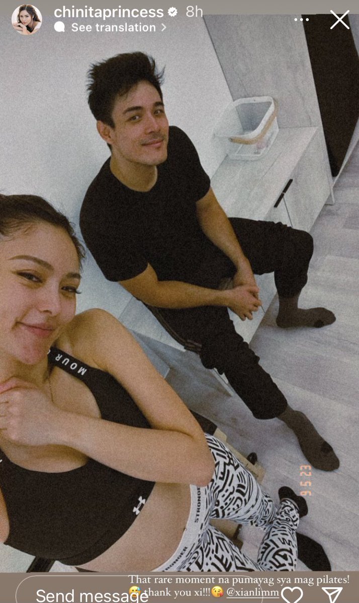 KimXianATGInc's tweet image. Fitspiration couple @XianLimm @prinsesachinita  ❤️😍🥰#HealthyLifestyle