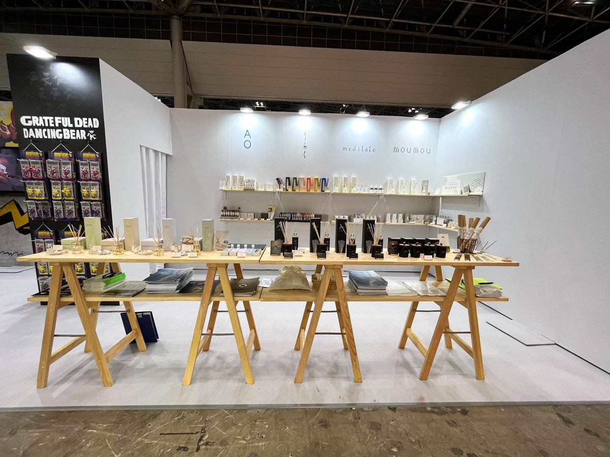 ギフト・ショー2023に出展しています。ご来場予定の方は是非ブースにお立ち寄りください😌

■開催日時
9/6(水)～9/8(金)
10:00~18:00 (最終日のみ～17：00)

■開催場所
東京ビッグサイト

■大香ブース
東５ホール 香りの商品フェア
東5-T45-20