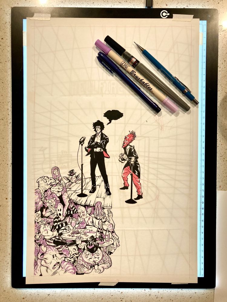 RonDanChan's tweet photo. Sandtember day 5! Some previous additions were taken directly from the comic, but all of today's are made up except for the guy with the morel mushroom head. #sandtember https://t.co/Y3sv2x3AVx