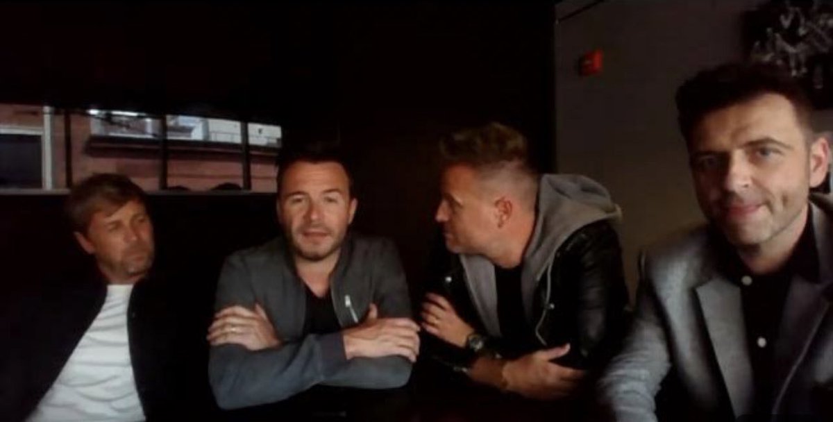 🎥Check out @kylemeredith’s interview with @westlifemusic, filmed while they were in New York: youtu.be/HPAO3oJDN6k?si… 😃♥️ @MarkusFeehily @KianEganWL @NickyByrne @ShaneFilan