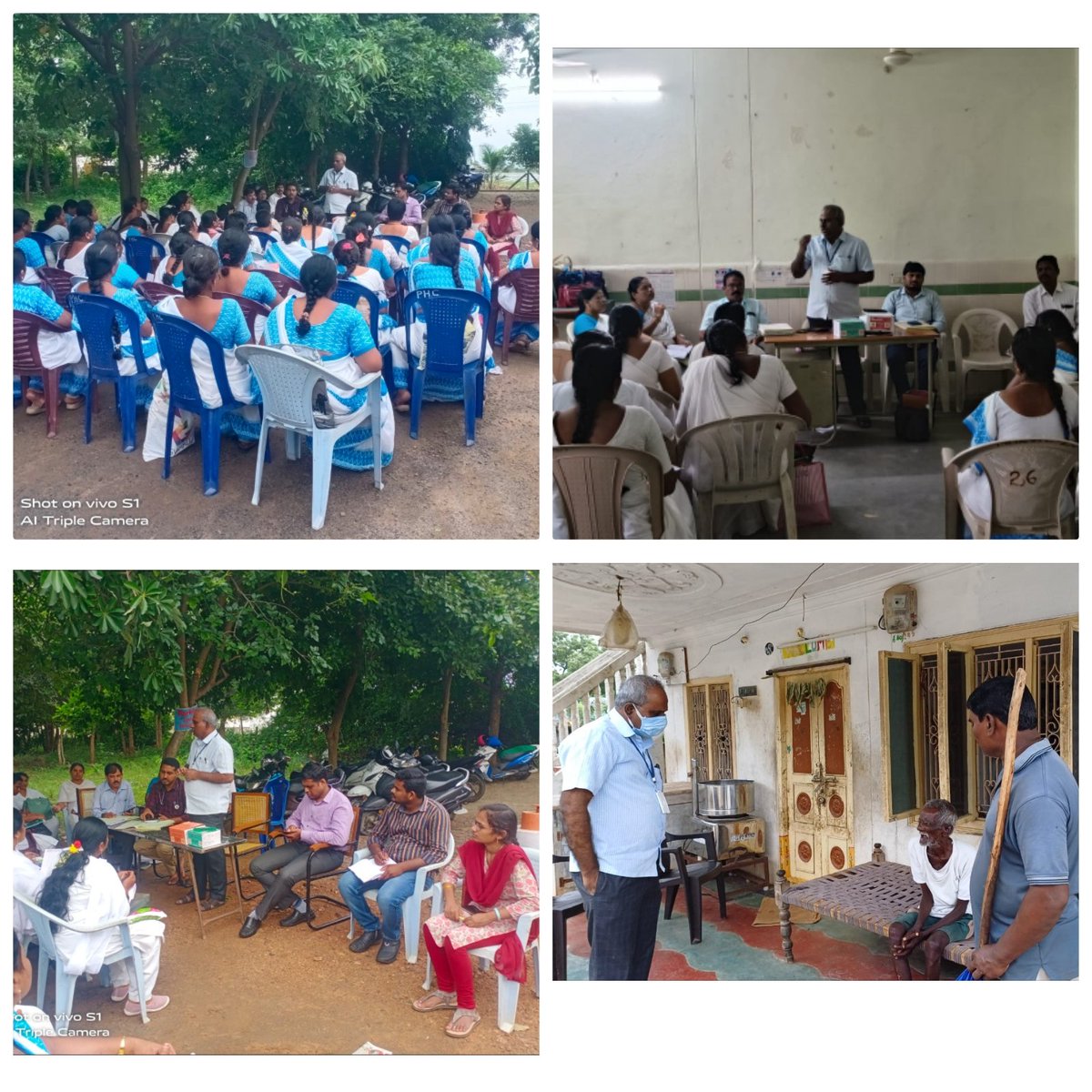 TbBhadrachalam's tweet photo. Yesterday the Dr. G.Srinivas @DTOBKD visited Julurupadu and SujatanagarPHC'sCenters on the occasion of #Ashaday.Symptoms of TB,TPT,PMTBMBA,NPY,DBT, IGRAtests explained. doctors are advised to increase #presumptiveTB testing rate and #TBnotification. visited theMDR patient's home. https://t.co/5vJCOxshgr