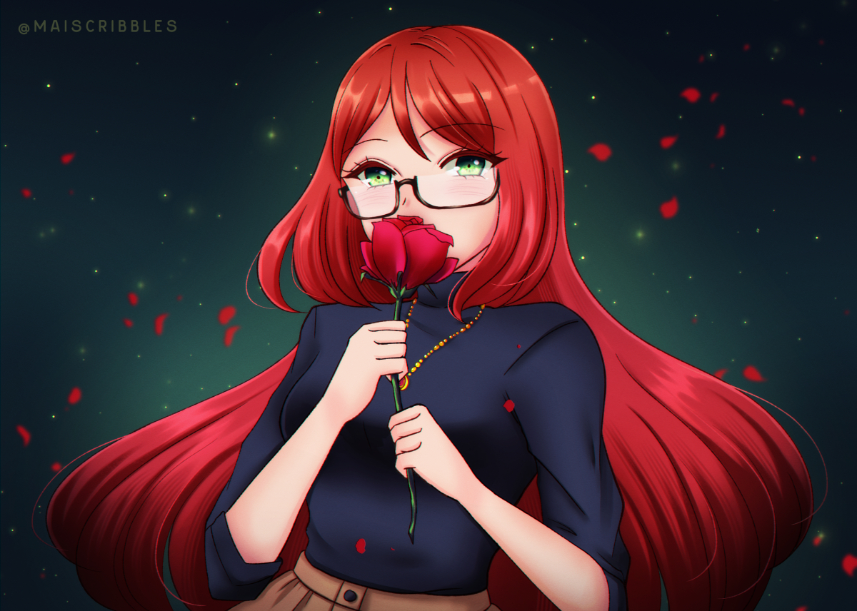 maiscribbles's tweet photo. [oc] Lovely as a rose 🌹🌹 https://t.co/hrV0TNlFvo