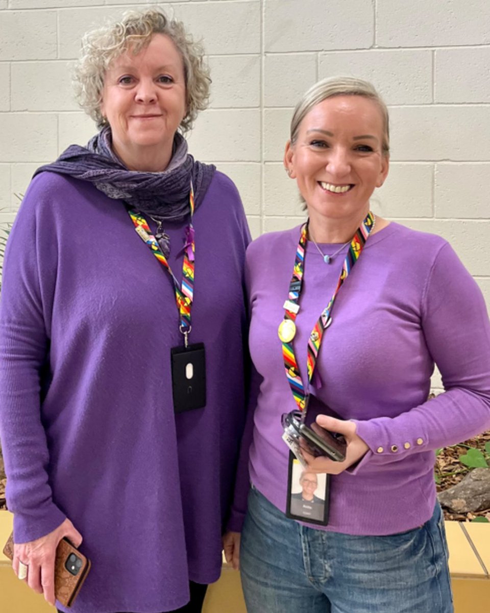 We want our team, community, members and followers here on social media to be your whole selves – no matter what that means to you.
That's why we were super proud to celebrate #WearItPurpleDay a couple of weeks ago 💜 Thank you @wear_it_purple for your vital work!