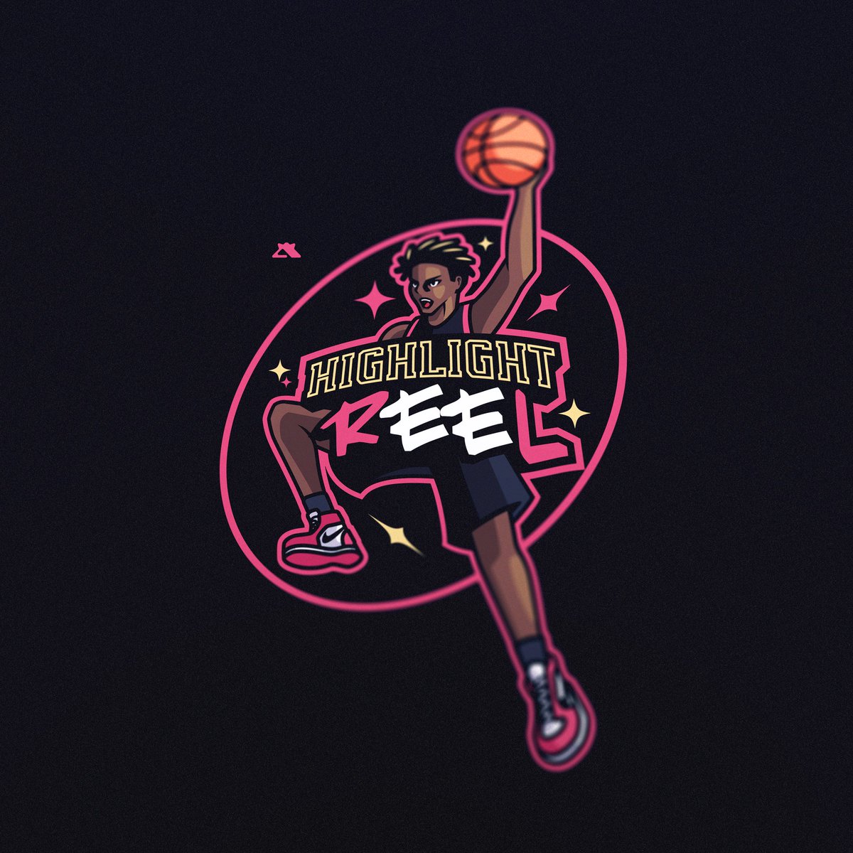 "Highlight Reel" Mascot Logo
All types of support are really appreciated
