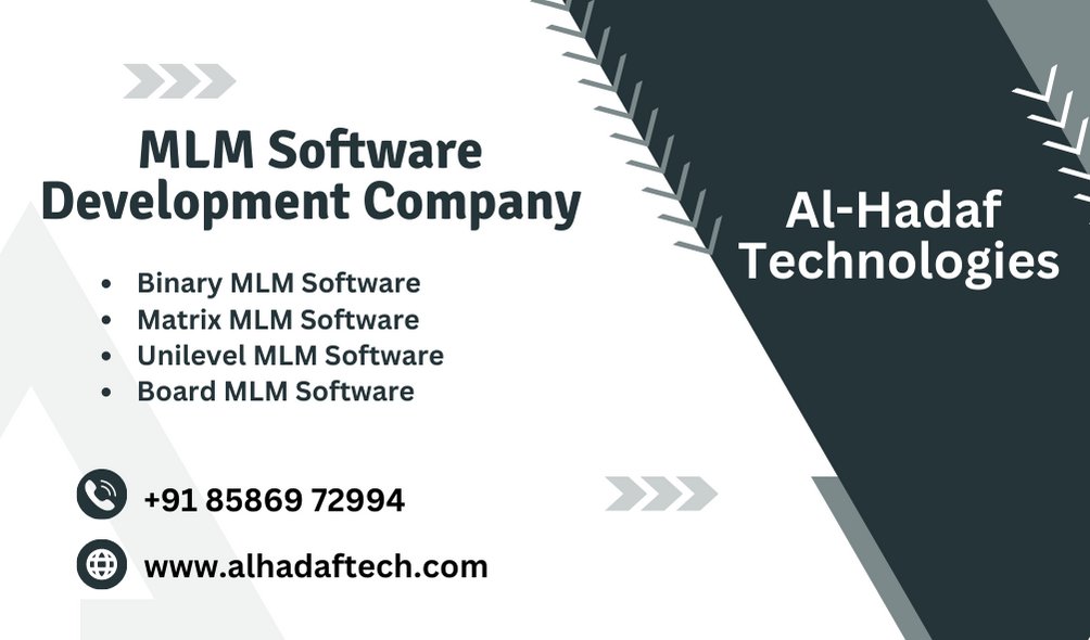 PerfectTech3's tweet image. We have an expert team of MLM Software developers, who are also experts in blockchain technology. You can see the free MLM Software demo at:
alhadaftech.com
#matrixmlmsoftware #binarymlmsoftware #boardmlmsoftware #unilevelmlmsoftware #hybridmlmsoftware