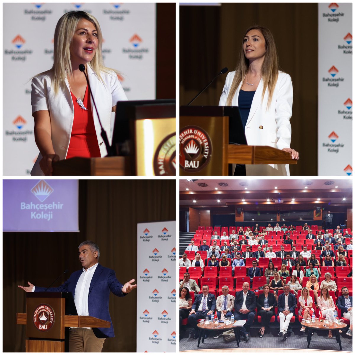 Yeni eğitim öğretim yılında Bahçeşehir Koleji Ailesinde okul müdürü olarak görev alacak eğitim yönecilerimize yönelik “Eğitim Liderleri Zirvesi” İstanbul'da düzenlendi.

Başarılarla dolu bir yıl diliyoruz❤️💙

#bahçeşehirkoleji