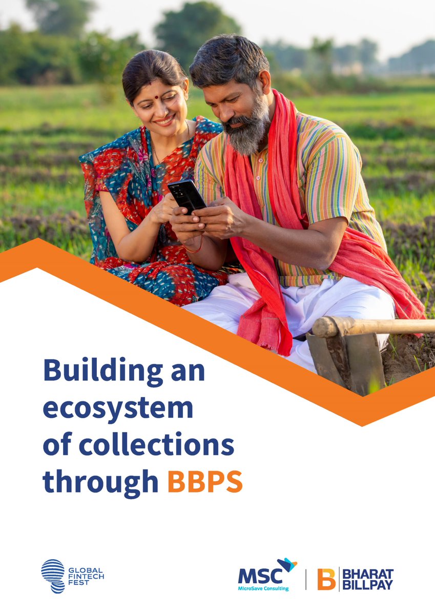 MicroSave's tweet photo. @MicroSave believes that Bharat Bill Payment System (#BBPS) can reach the LMI segment in India through relevant use cases. We dive into key use cases in our white paper “Building an ecosystem of collections through BBPS.”
👉 https://t.co/UwzoROXKZn
The white paper has been launched at the Global Fintech Fest 2023 today.