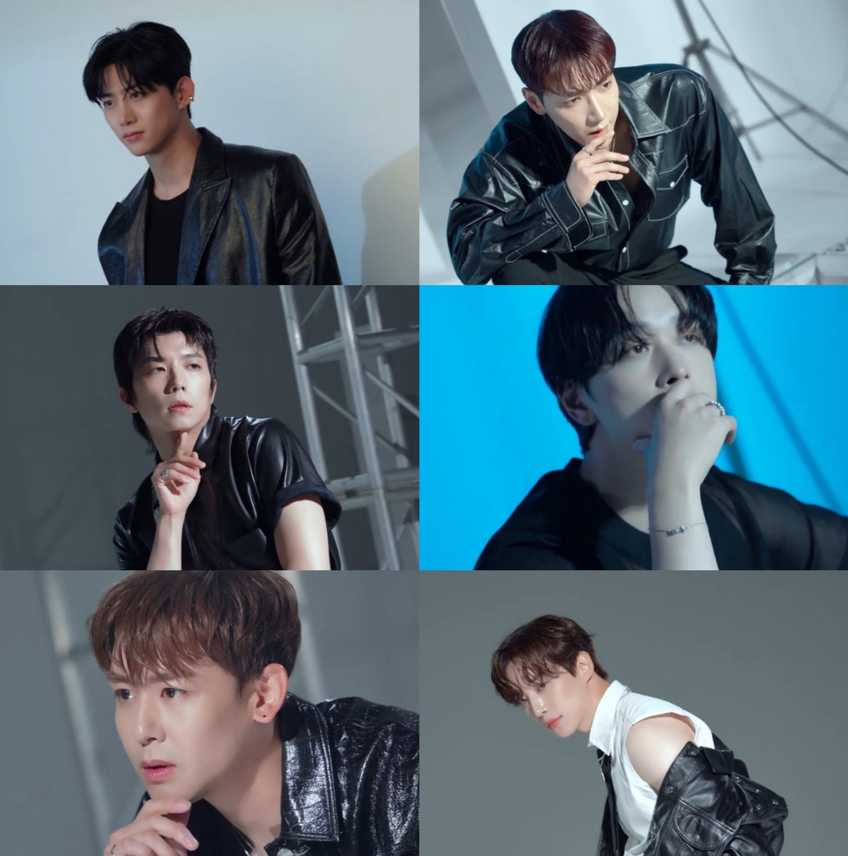 2PMSMILES's tweet photo. putting the piems in leather and jewellery was the best decision ever made like look at how they're absolutely slaying??? https://t.co/2EKvVGzyn1