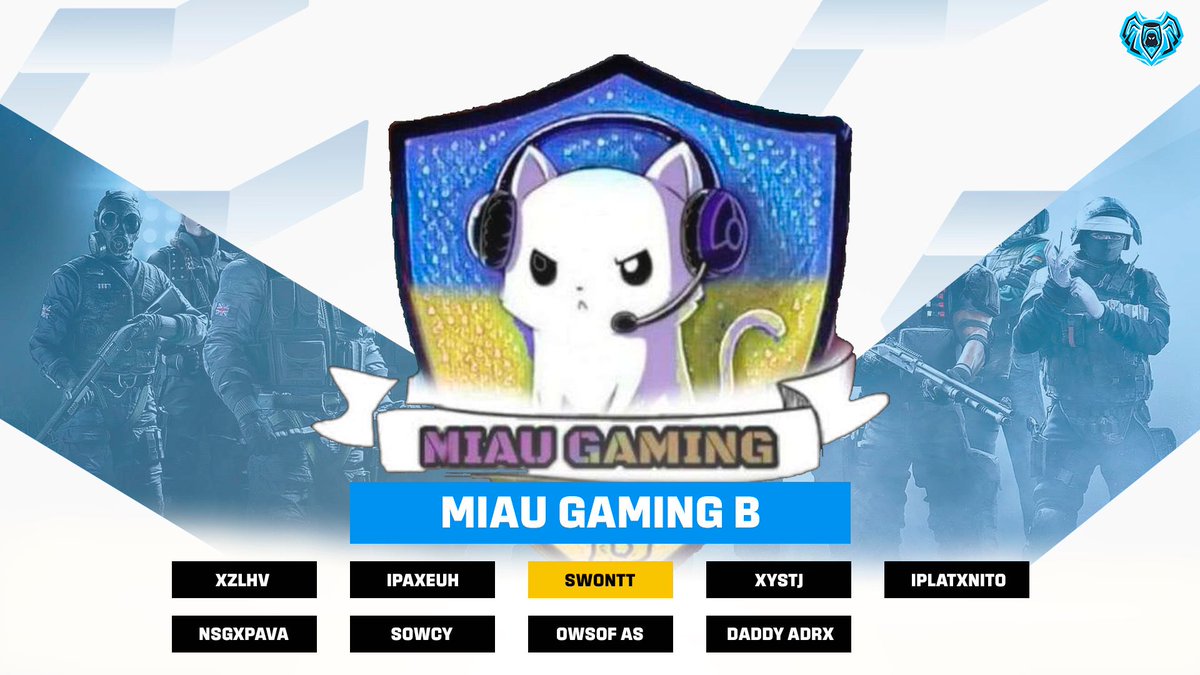 RealGodsCup's tweet photo. Bienvenidos a la 2da edición de la Real Gods Cup estos equipos estarán luchando por coronarse campeones.
Quien será el mejor ?

• #miaugamingb
• #miaugamingc
• #ParadiseGaming
• #WarDogs

#GoReal #alwaysGod
⭐ La Cuna de los campeones 🎮 https://t.co/8GmPa8COLQ