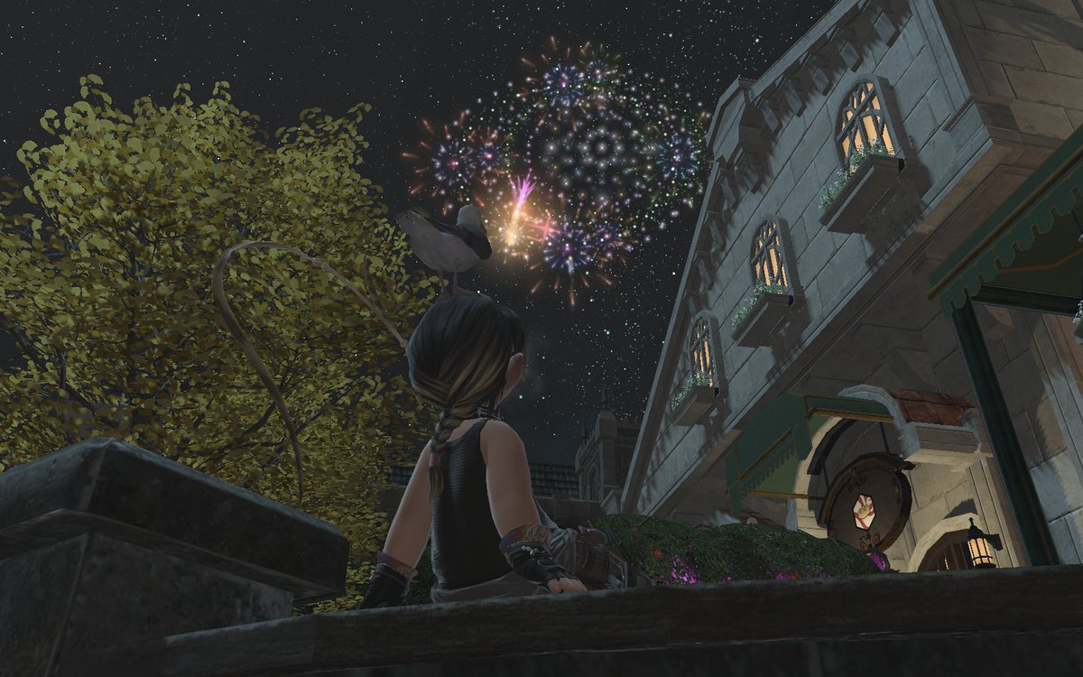 966Rice's tweet photo. Watching Rising Fireworks at the FC
#ffxiv #ffxivRisingEvent #lalafell #fireworks #FFXIVScreenshots https://t.co/1Qhfh8erc7