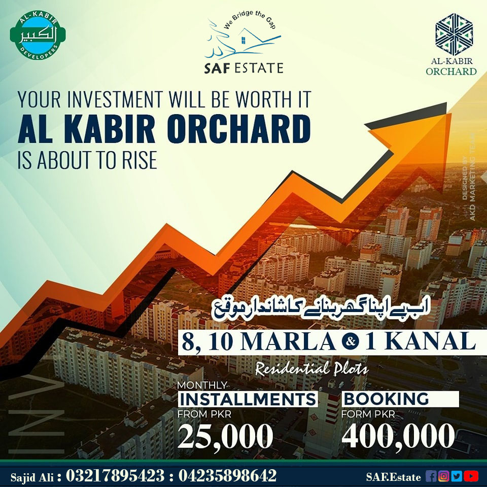 safestate95h's tweet photo. #AlKabirOrchard #plotfiles #files #plotforsale #ideallocation #beautifulenvironment #investing #investments #investmentopportunity #realestateinvesting #InvestAndEarn #ResidentialProperty #plotfilesforsale
#saffestateconsultant
03217895423
Sajid Ali
#InvestAndEarn #everyone https://t.co/Ld4HozEbu0