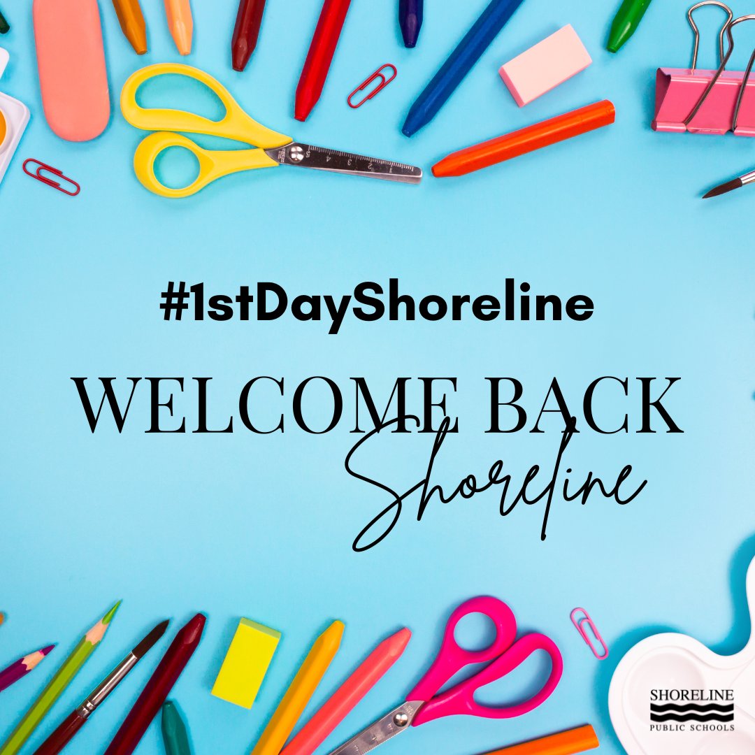 It's  #1stDayShoreline for grades 1-12, and we can't wait to welcome students! Our teachers and staff are excited to meet their students and support their learning and growth throughout the year.
Share your #1stDayShoreline pics and you could be included in our video recap!