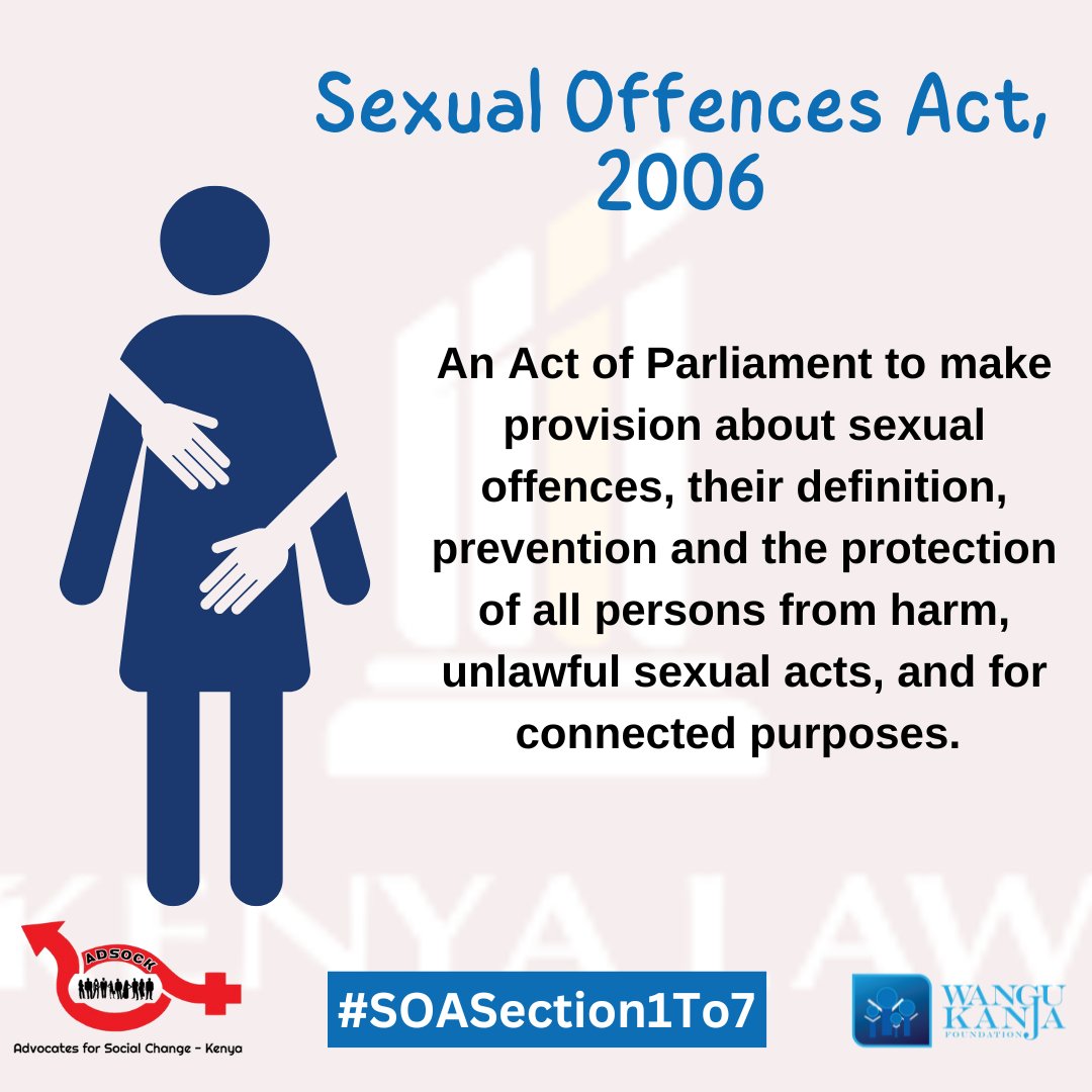 WanguKanjaF's tweet photo. Despite having laws in Kenya aimed at safeguarding individuals from various forms of violation, such as sexual violence, the reality is that those who experience such violations often encounter additional victimization during their treatment.
#SOASection1To7 https://t.co/5CwSBeEj7G