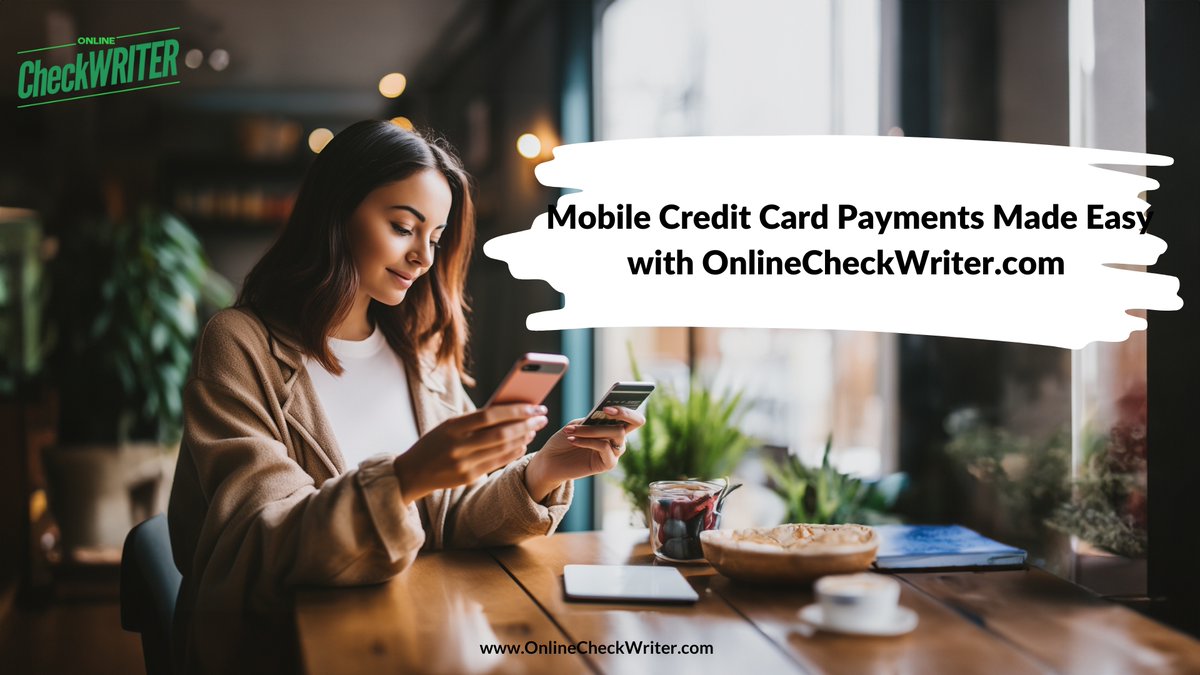 Streamline payments with OnlineCheckWriter.com. Credit card payment by phone to pay rent, taxes, and payroll effortlessly, even where credit cards aren't accepted. Sign up today!

Learn more: onlinecheckwriter.com/pay-by-credit-…

#CreditCardPaymentByPhone #PayByCreditCard