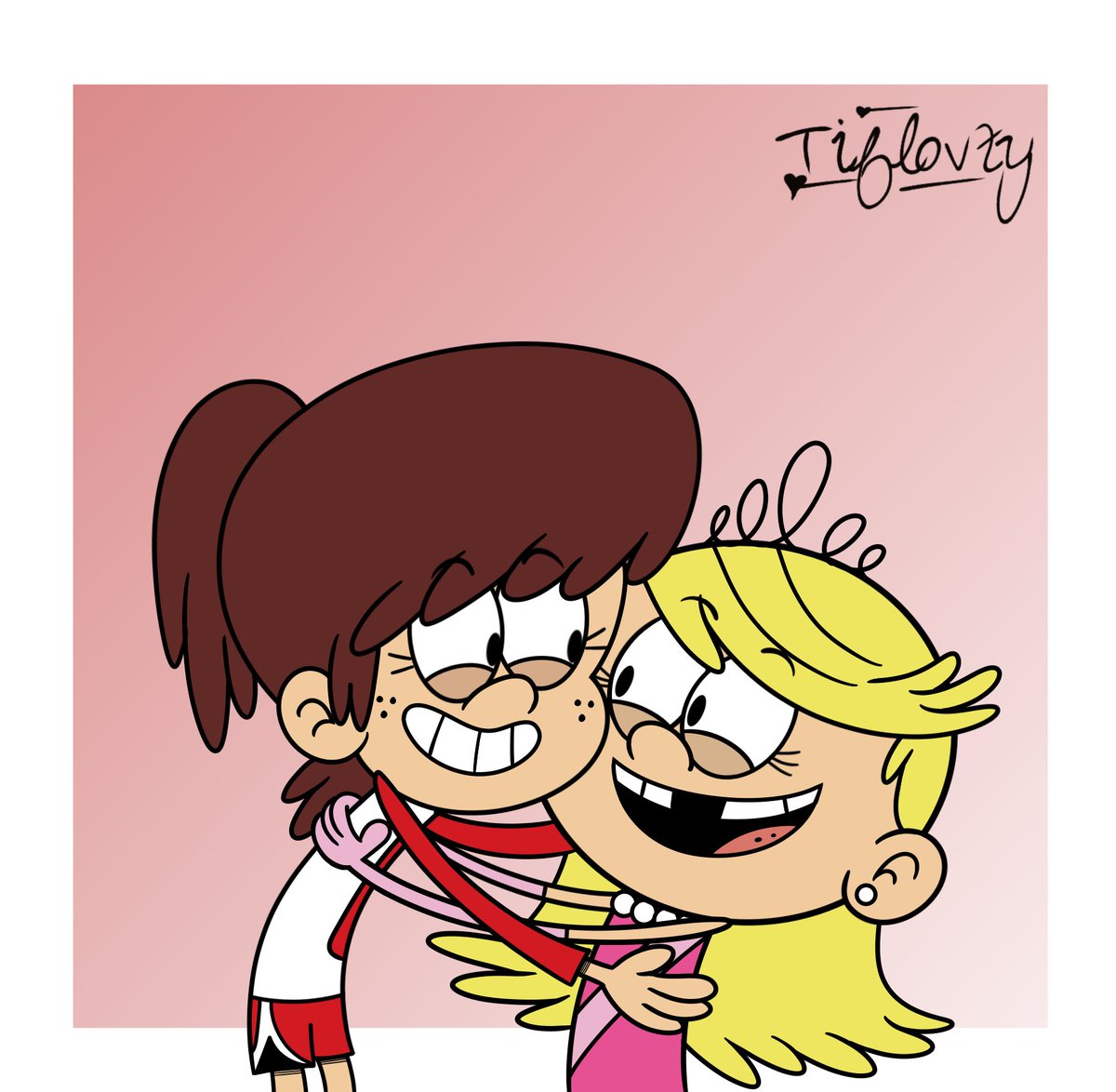 My beautiful babies💗❤️💗❤️💗❤️💗 Guys... thank you very much for the 440 followers!! 🥺

#TheLoudHouse #loudhouse #TLH #nickelodeon #fanart #LynnLoud #LynnLoudjr #LolaLoud #ArtistOnTwitter #theloudhouseFanart