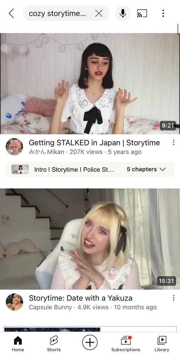 vivamummery's tweet photo. Ввела в пошук «cozy storytime in japanese», потім теж саме з «korean» https://t.co/HxzfTCul3E