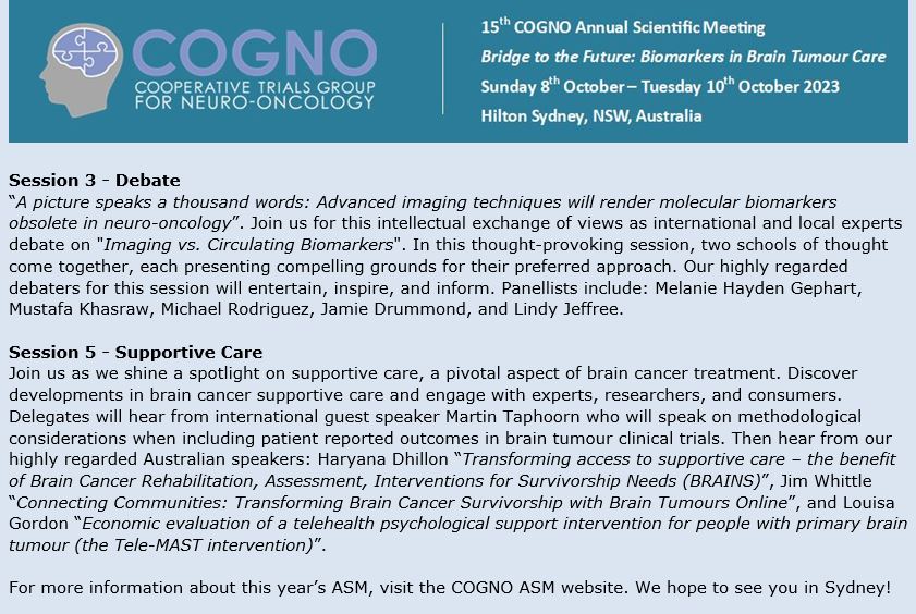 #COGNO23 This year’s ASM has an exceptional lineup of international and local speakers, informative sessions, satellite meetings and social events aimed to expand your horizons, educate, and foster connections. Online registration is now open mers.cventevents.com/5Dxomk