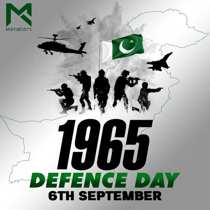 DortMeta's tweet photo. "Saluting the Brave hearts"

Honoring the Defenders of Our Nation on this Defence Day 🇵🇰

#DefenceDay #PakistaniHeroes #StrengthInUnity #6th #september2023 https://t.co/T7jyRXcIax