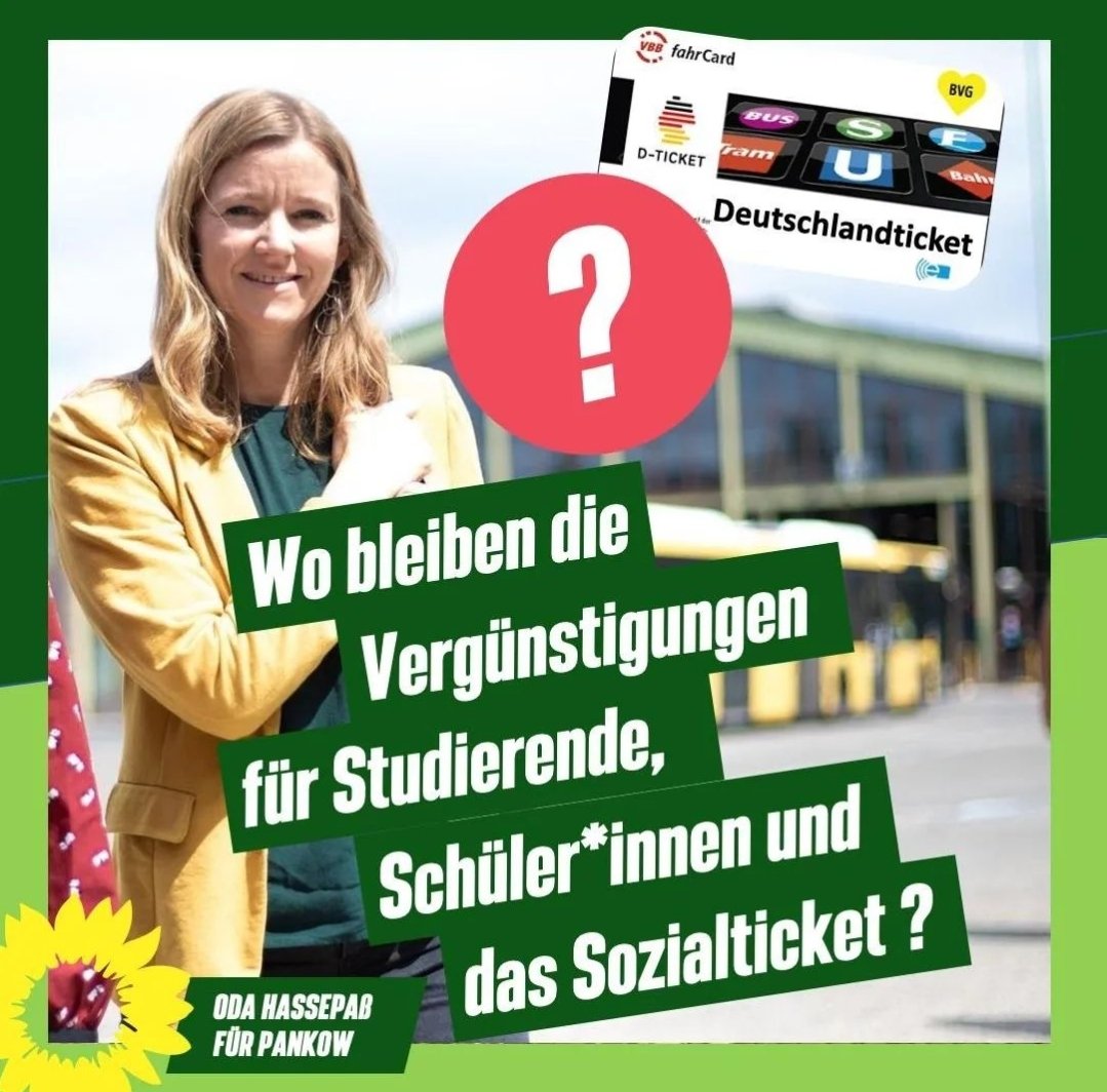 Der Senat verstrickt sich in widersprüchliche Aussagen zum #29EuroTicket. Der Vorschlag der Grünen: Vergünstigungen für das Deutschlandticket für die, die es am nötigsten brauchen. JETZT! taz.de/Nach-Kai-Wegne…