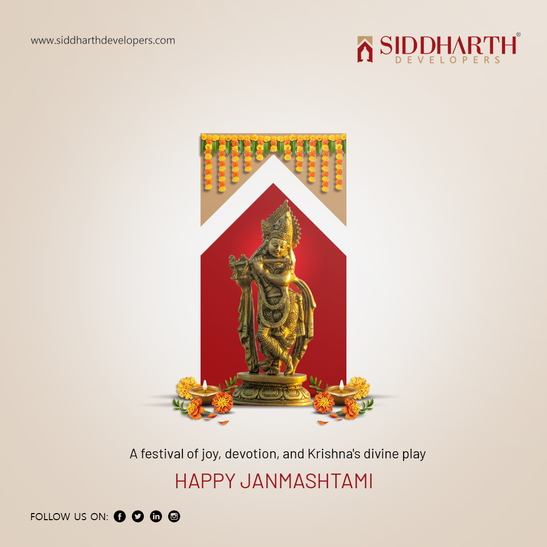 siddharthdevhyd's tweet photo. Let’s break the Dahi Handi and celebrate the mischievous side of Lord Krishna! Wishing you a joyful and fun-filled Janmashtami!

#Siddharth #SiddharthDevelopers #Krishna #krishnakrishna #krishnajanmastami #LordKrishna #janmastami https://t.co/Dlmi1y7jE9