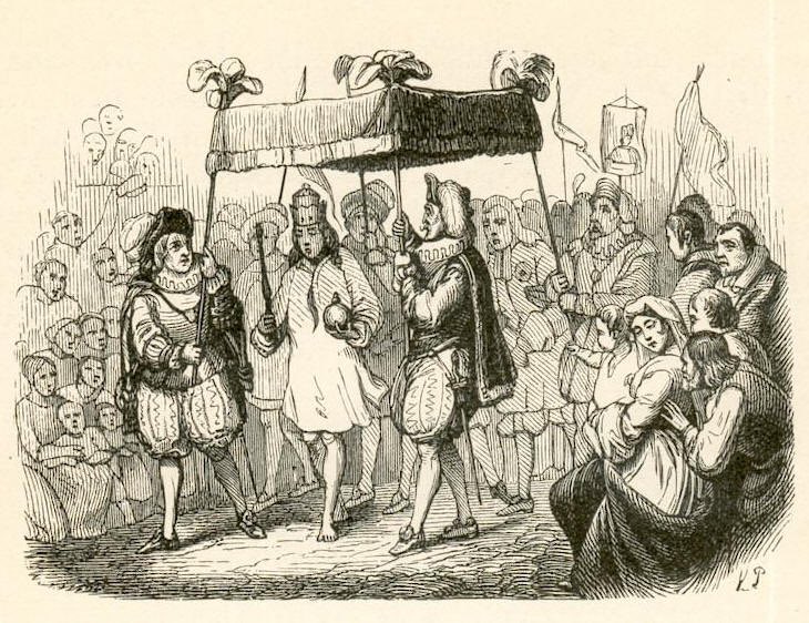 SeharKamran's tweet photo. Historical Allegory: The Tale of Every Era! 
Our allegory revolves around how every king of each era is deceived by cunning individuals, who dress them in precious and splendid garments that are invisible to the unaware eye.
The flatterers in the royal court applaud and praise, while the weak and self-serving subjects prefer to remain silent. Now, the nation awaits the arrival of a child who can boldly declare, "The Emperor has no clothes."
#TheEmperorsNewClothes 👑 🎩
#HistoricalAllegory #Deception #TheTaleOfEveryEra #NewDress  #CourageousTruth #BoldChild  #VoicesOfHonesty #BitterReality #AwakeningTheNation #UnmaskingTheIllusion