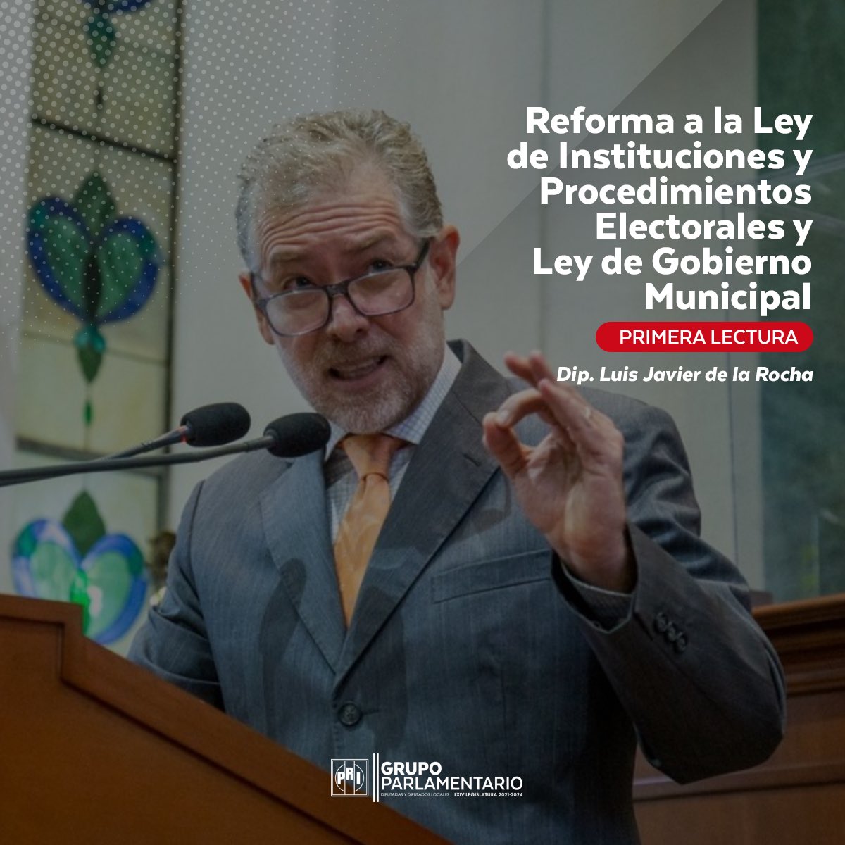 gpprisinaloa's tweet photo. #PrimerLectura 📖 
Reforma a la Ley de Instituciones y Procedimientos Electorales y Ley de Gobierno Municipal. ⚖️

Tiene como objeto establecer que el Presidente Municipal cuente con un suplente, el cual será elegido a través de las urnas”.

Dip. @luisdelarocha_

#CongresoSinaloa https://t.co/8ZYrU5gpNo